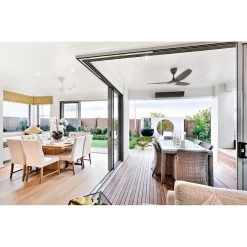 Haiku L 52 Inch Black With Glossy White Blades Outdoor Ceiling Fan 11 Haiku L 52 Inch Black With Glossy White Blades Outdoor Ceiling Fan -Electric Fan Promotion Store haikul 52 outdoor black image 5