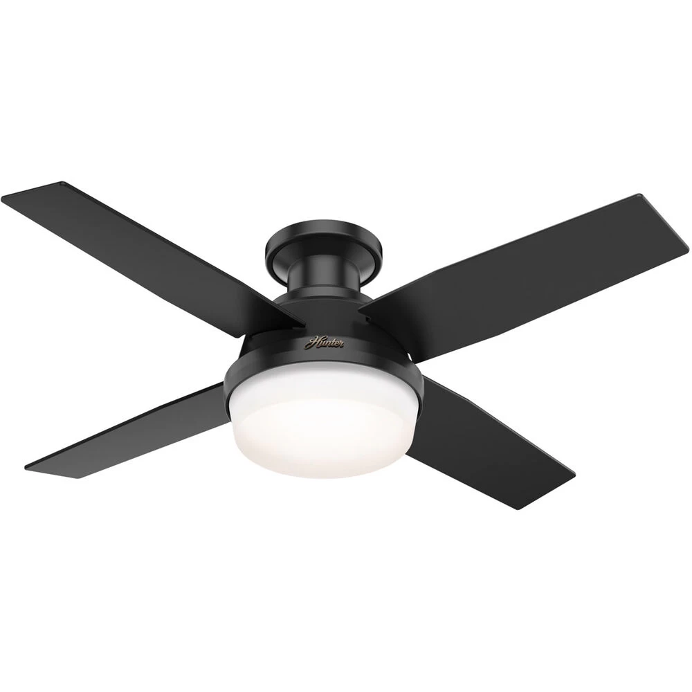 Dempsey 44 Inch Matte Black With Matte Black/Dark Walnut Blades Outdoor Ceiling Fan 1 Dempsey 44 Inch Matte Black With Matte Black/Dark Walnut Blades Outdoor Ceiling Fan