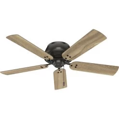 Shady Grove 52 Inch Noble Bronze With Barnwood/Golden Maple Blades Ceiling Fan -Electric Fan Promotion Store iswiivglj2rcqjxhgidw