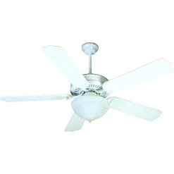 Porch Fan 52.00 Inch Outdoor Fan -Electric Fan Promotion Store k11241 pf52w b552p owh olk215cfl