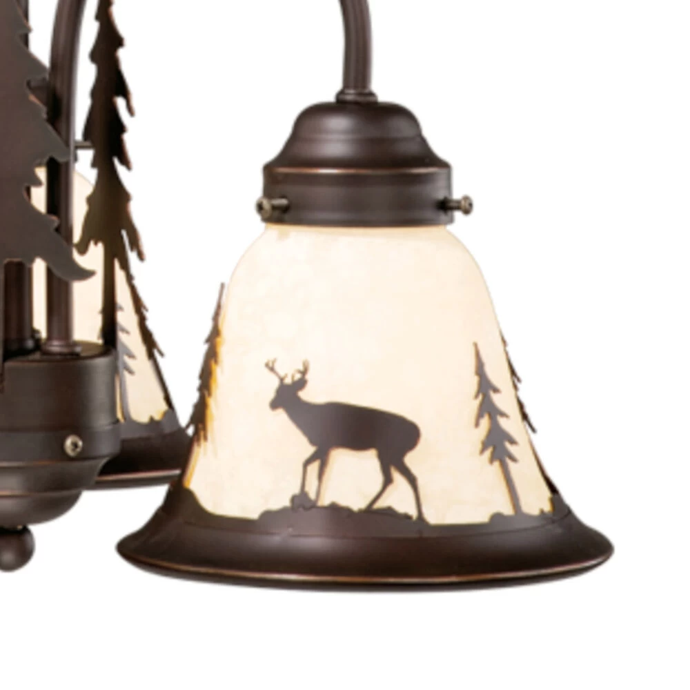 Bryce LED Burnished Bronze Fan Light Kit 2 Bryce LED Burnished Bronze Fan Light Kit - Image 2