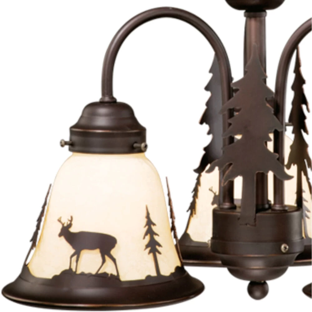 Bryce LED Burnished Bronze Fan Light Kit 5 Bryce LED Burnished Bronze Fan Light Kit - Image 5