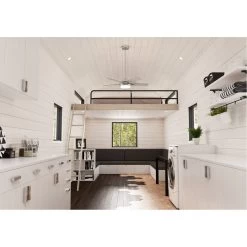 Bartlett 44 Inch Brushed Nickel With Light Gray Oak Blades Ceiling Fan -Electric Fan Promotion Store m4i0miy6ikru3zx9o4hk