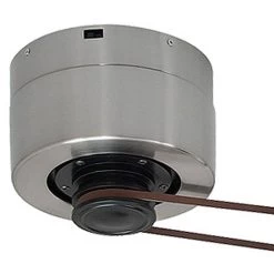 Kellan Brushed Nickel Ceiling Fan Motor, Blades Sold Separately, Motor Only