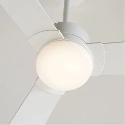 Rozzen LED Brushed Steel Fan Light Kit