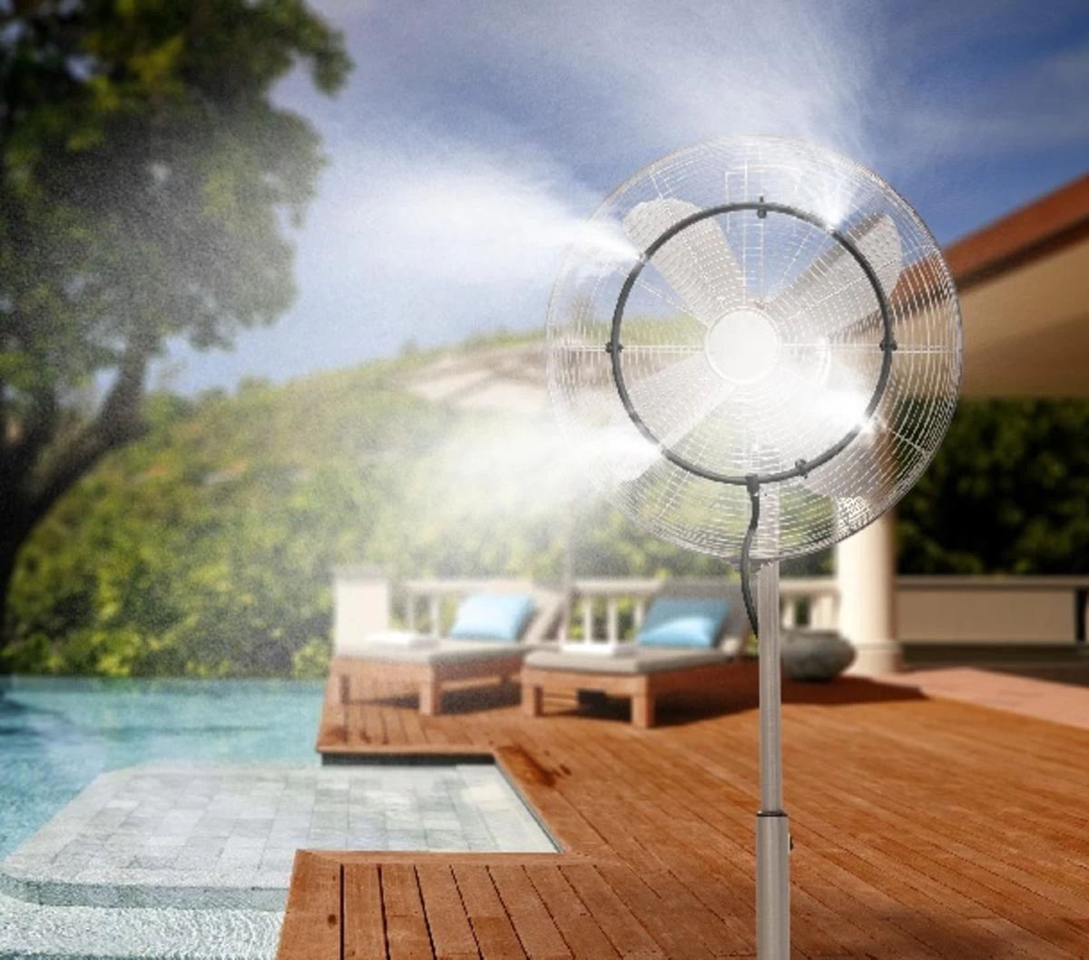 Misty Mate Misting Fan Ring Kit Attachment 2 Misty Mate Misting Fan Ring Kit Attachment - Image 2