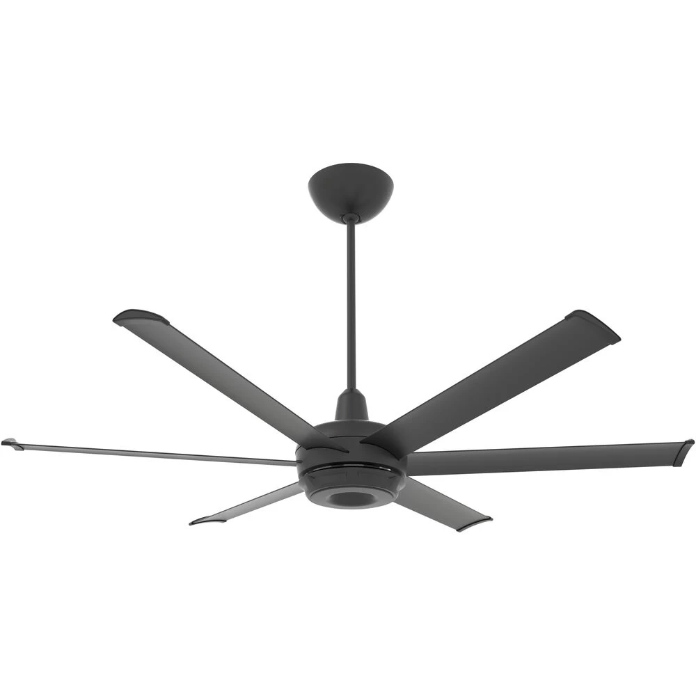 Es6 60 Inch Black Indoor/Outdoor Ceiling Fan 1 Es6 60 Inch Black Indoor/Outdoor Ceiling Fan