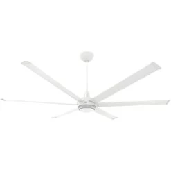 Es6 84 Inch White Indoor/Outdoor Ceiling Fan