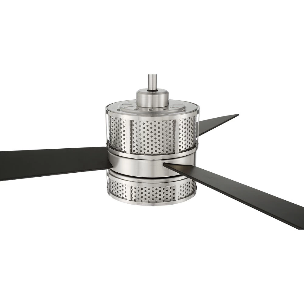 Morrison 52 Inch Brushed Polished Nickel With Brushed Nickel/Flat Black Blades Ceiling Fan 8 Morrison 52 Inch Brushed Polished Nickel With Brushed Nickel/Flat Black Blades Ceiling Fan - Image 8