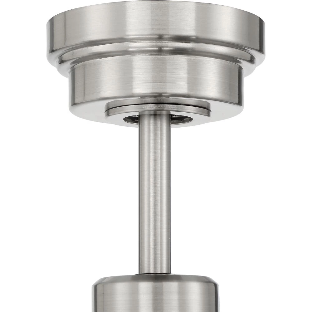 Morrison 52 Inch Brushed Polished Nickel With Brushed Nickel/Flat Black Blades Ceiling Fan 9 Morrison 52 Inch Brushed Polished Nickel With Brushed Nickel/Flat Black Blades Ceiling Fan - Image 9