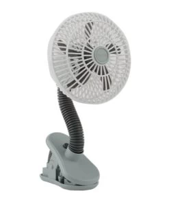 O2 Cool 4-Inch Battery Powered Clip On Fan