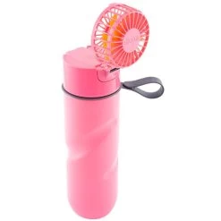 O2 Cool Breezy Sip Water Bottle With Fan