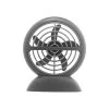 O2 Cool Treva 3.5 Inch Rechargeable Puck Fan With Micro USB Cord