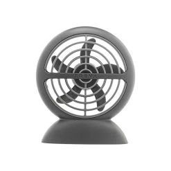 O2 Cool Treva 3.5 Inch Rechargeable Puck Fan With Micro USB Cord