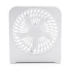 O2 Cool Treva 5 Inch Desk Fan Plus - White