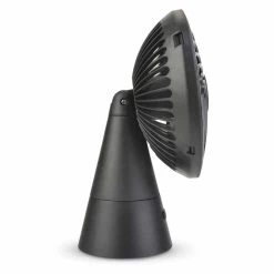 O2 Cool Treva 5 Inch Oscillating Rechargeable Desk Fan - Black -Electric Fan Promotion Store o2 cool treva 5 inch oscillating rechargeable desk fan black 8