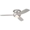 Baird 52 Inch Brushed Nickel With 0 Blades Indoor/Outdoor Ceiling Fan