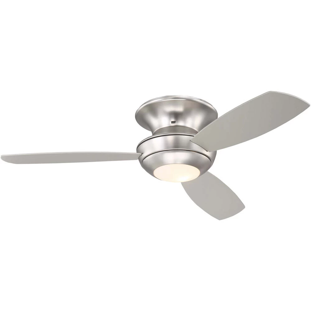 Baird 52 Inch Brushed Nickel With 0 Blades Indoor/Outdoor Ceiling Fan 1 Baird 52 Inch Brushed Nickel With 0 Blades Indoor/Outdoor Ceiling Fan