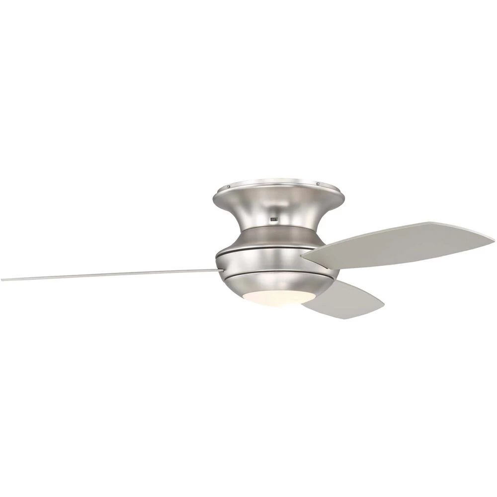Baird 52 Inch Brushed Nickel With 0 Blades Indoor/Outdoor Ceiling Fan 3 Baird 52 Inch Brushed Nickel With 0 Blades Indoor/Outdoor Ceiling Fan - Image 3