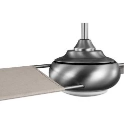 Edisto 54 Inch Antique Nickel With Oatmeal Blades Indoor/Outdoor Ceiling Fan, Progress LED 17 Edisto 54 Inch Antique Nickel With Oatmeal Blades Indoor/Outdoor Ceiling Fan, Progress LED -Electric Fan Promotion Store prog p2596 8130k side2 prodimage