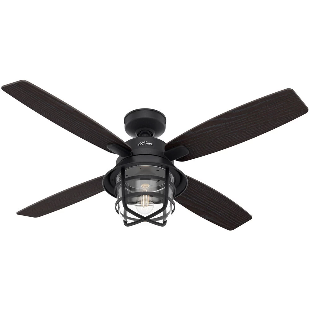 Port Royale 52 Inch Natural Iron With Black Willow/Walnut Stripe Blades Outdoor Ceiling Fan 1 Port Royale 52 Inch Natural Iron With Black Willow/Walnut Stripe Blades Outdoor Ceiling Fan