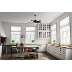 Cedar Key 52 Inch Matte Black With Barnwood/Black Willow Blades Outdoor Ceiling Fan -Electric Fan Promotion Store qpk2arxp3iatcwevnmur