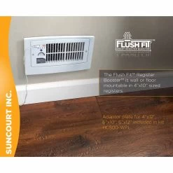 Suncourt Flush Fit Smart Register Booster Fan With Adaptor Plate -Electric Fan Promotion Store suncourt flush fit smart register booster fan with adaptor plate 14