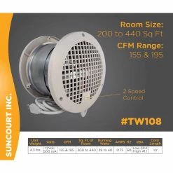 Suncourt ThruWall Room To Room Fan Plug-in 13 Suncourt ThruWall Room To Room Fan Plug-in -Electric Fan Promotion Store suncourt thruwall room to room fan plug in 11
