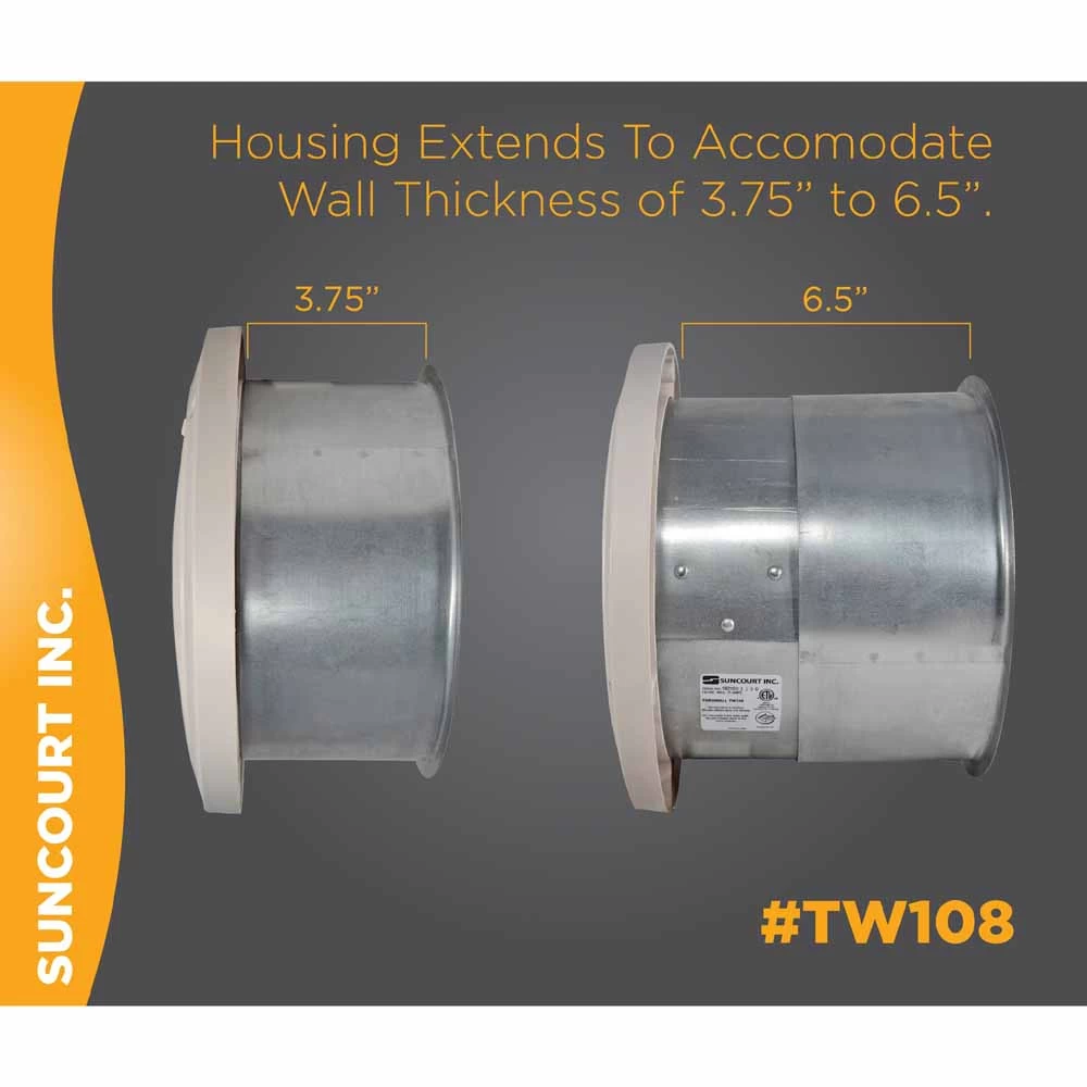 Suncourt ThruWall Room To Room Fan Plug-in 7 Suncourt ThruWall Room To Room Fan Plug-in - Image 7