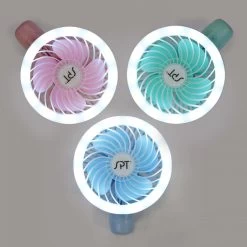 Sunpentown Personal Hand-Held Fan With LED Light (Set Of 3) -Electric Fan Promotion Store sunpentown personal hand held fan with led light set of 3 113