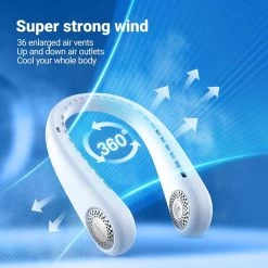 Electric Fan Promotion Store -Electric Fan Promotion Store torras l3 bladeless necklace fan 102
