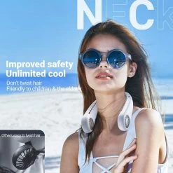 Torras L3 Bladeless Necklace Fan -Electric Fan Promotion Store torras l3 bladeless necklace fan 106