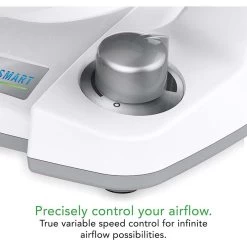 Vornado 133DC Energy Smart Compact Air Circulator Fan With Variable Speed Control - White -Electric Fan Promotion Store vornado 133dc energy smart compact air circulator fan with variable speed control white 96