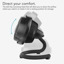 Vornado 623 Mid-Size Whole Room Air Circulator Fan - Black -Electric Fan Promotion Store vornado 623 mid size whole room air circulator fan black 104