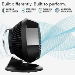 Vornado 660 AE Large Whole Room Works 4 Speeds Air Circulator Fan With Alexa Enabled - Black -Electric Fan Promotion Store vornado 660 ae large whole room works 4 speeds air circulator fan with alexa enabled black 20