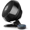 Vornado 660 AE Large Whole Room Works 4 Speeds Air Circulator Fan With Alexa Enabled - Black