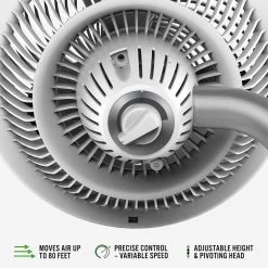 Electric Fan Promotion Store -Electric Fan Promotion Store vornado 693dc polar energy smart mid size air circulator fan with variable speed control and adjustable height white 115