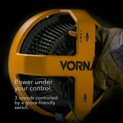 Vornado EXO5 Heavy Duty Air Circulator Shop Fan With High-Impact Housing, Collapsible Tripod Base, Clamp Attachment - Yellow 10 Vornado EXO5 Heavy Duty Air Circulator Shop Fan With High-Impact Housing, Collapsible Tripod Base, Clamp Attachment - Yellow -Electric Fan Promotion Store vornado exo5 heavy duty air circulator shop fan with high impact housing collapsible tripod base clamp attachment yellow 103