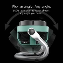 Vornado EXO51 Heavy Duty Air Circulator Shop Fan With IP54 Rated Dustproof And Water-Resistant Motor - Green -Electric Fan Promotion Store vornado exo51 heavy duty air circulator shop fan with ip54 rated dustproof and water resistant motor green 101