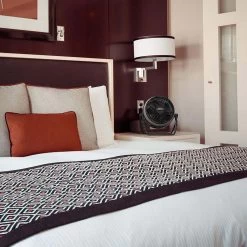 Vornado Expand6 Small Travel Air Circulator Fan With Collapsible Body, Built-in Carry Handle, Integrated Cord Storage, Multi-Directional Airflow - Black/Gray -Electric Fan Promotion Store vornado expand6 small travel air circulator fan with collapsible body built in carry handle integrated cord storage multi directional airflow black gray 105