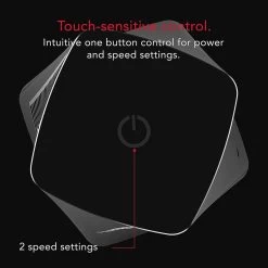 Vornado HELIX1 Personal Desktop Tower Fan With 2 Speed Settings, Touch Controls - Black 7 Vornado HELIX1 Personal Desktop Tower Fan With 2 Speed Settings, Touch Controls - Black -Electric Fan Promotion Store vornado helix1 personal desktop tower fan with 2 speed settings touch controls black 18