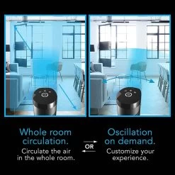 Vornado OSCR37 37in Oscillating Air Circulator Tower Fan With Remote, Timer And Touch Controls - Black -Electric Fan Promotion Store vornado oscr37 37 oscillating air circulator tower fan with remote timer and touch controls black 102