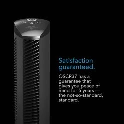 Vornado OSCR37 37in Oscillating Air Circulator Tower Fan With Remote, Timer And Touch Controls - Black -Electric Fan Promotion Store vornado oscr37 37 oscillating air circulator tower fan with remote timer and touch controls black 104