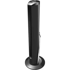 Vornado OSCR37 37in Oscillating Air Circulator Tower Fan With Remote, Timer And Touch Controls - Black