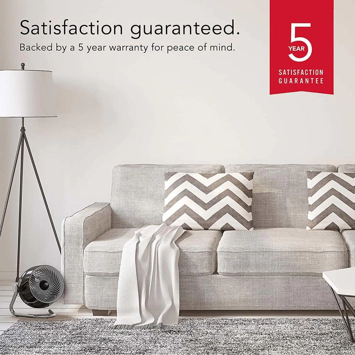 Vornado Pivot6 Whole Room Air Circulator Fan With 4 Speeds, Remote Control, Rotating Axis - Black 6 Vornado Pivot6 Whole Room Air Circulator Fan With 4 Speeds, Remote Control, Rotating Axis - Black - Image 6