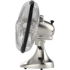 Vornado Silver Swan Brushed Nickel Vintage Oscillating Fan - Brushed Chrome -Electric Fan Promotion Store vornado silver swan brushed nickel vintage oscillating fan brushed chrome 102