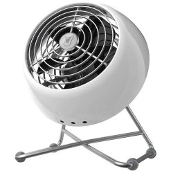 Vornado VFan Mini Modern Personal Vintage Air Circulator Fan - Ice White