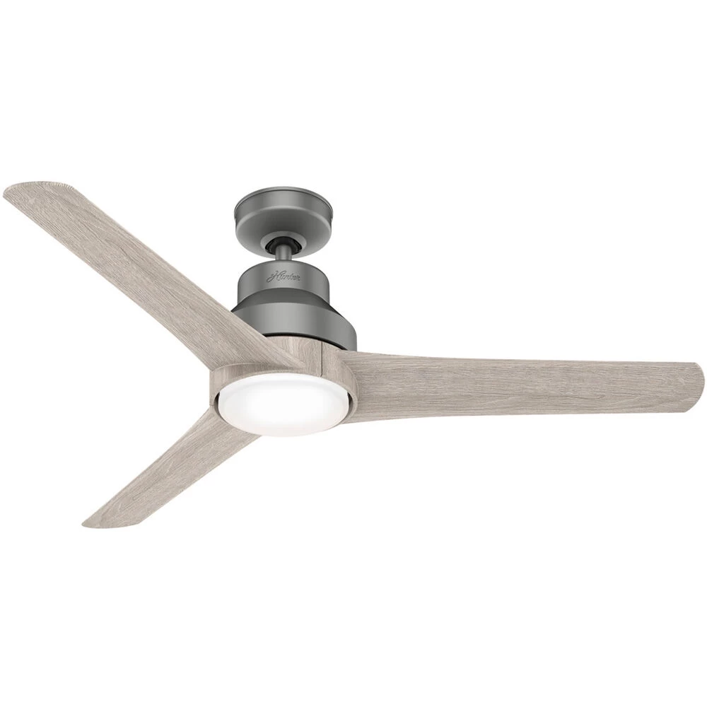 Lakemont 52 Inch Matte Silver With Light Grey Oak Blades Outdoor Ceiling Fan 1 Lakemont 52 Inch Matte Silver With Light Grey Oak Blades Outdoor Ceiling Fan
