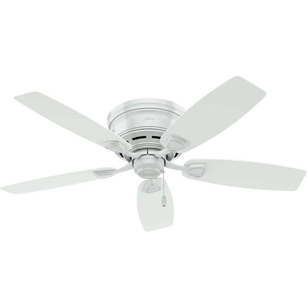 Sea Wind 48 Inch White Outdoor Ceiling Fan, Low Profile 1 Sea Wind 48 Inch White Outdoor Ceiling Fan, Low Profile
