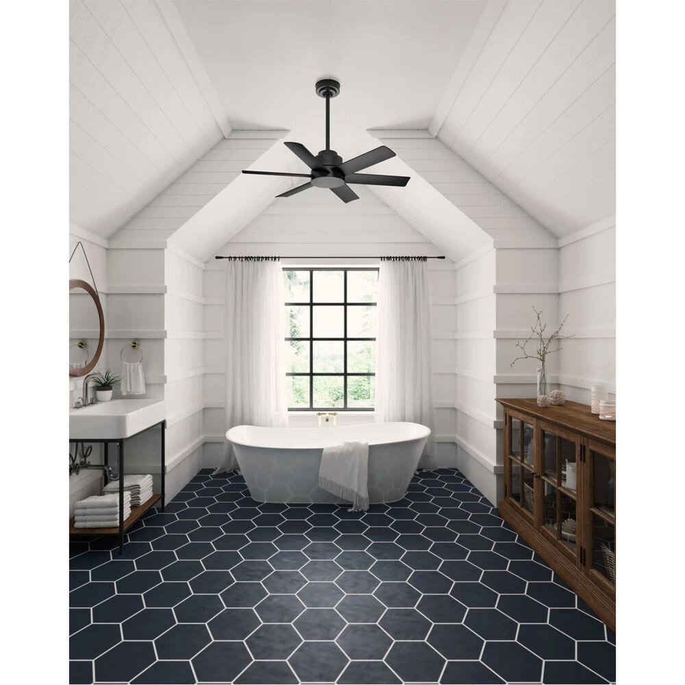 Kennicott 44 Inch Matte Black Outdoor Ceiling Fan 4 Kennicott 44 Inch Matte Black Outdoor Ceiling Fan - Image 4